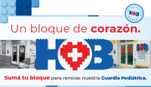 SUMÁ TU BLOQUE PARA LA RENOVACIÓN DE NUESTRA GUARDIA PEDIÁTRICA