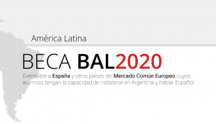 BAL Scholarship, Latin America Scholarship, exclusive for non-residents in Argentina of Latin American origin. INICIAL FEE U$S 200